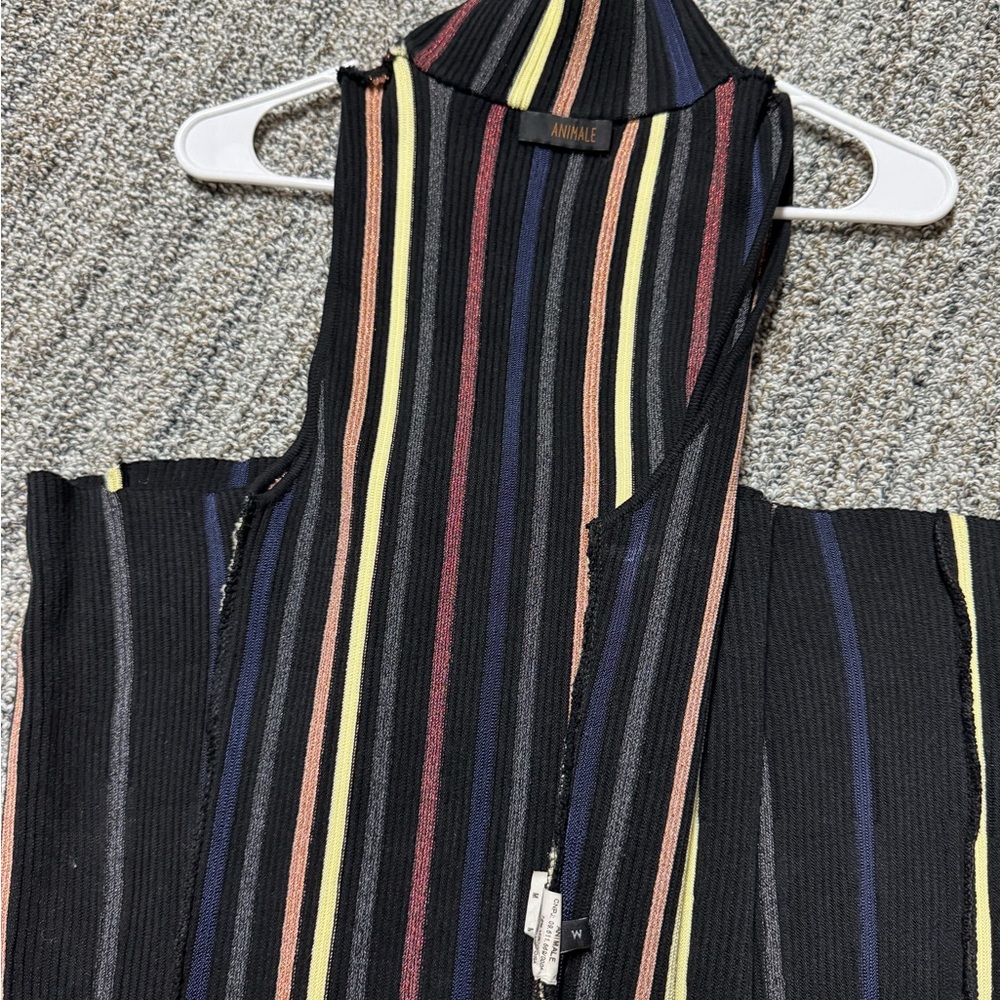 Striped Knit Dress